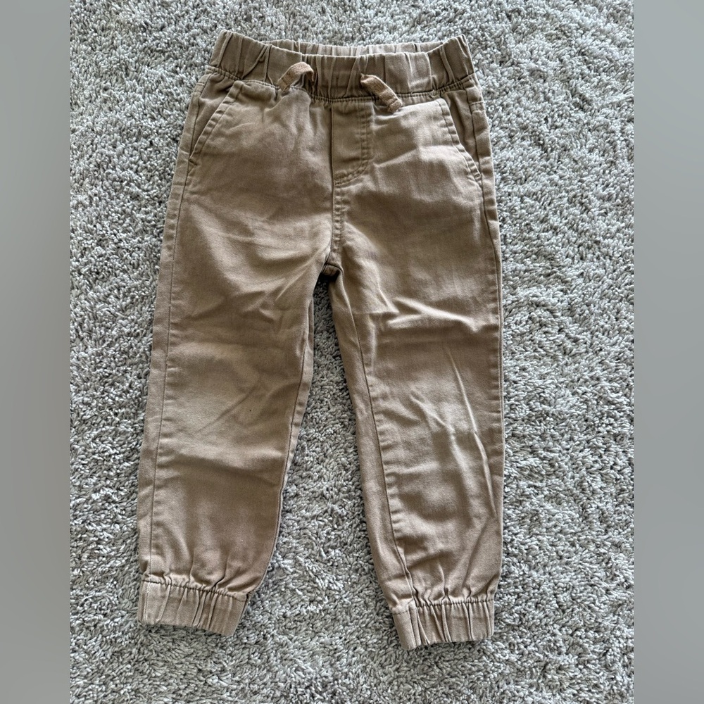 Ben Sherman Kids Tan Jogger Pants